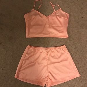💜TRADED💜 Silk pajama set
